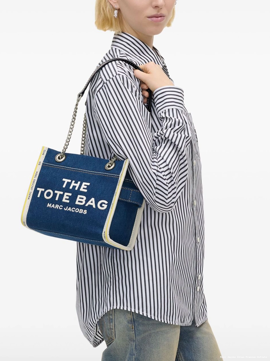 Affordable Jacobs Small Chain Women Denim The Marc Tote bag 0824